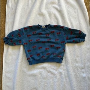 Zara tulips sweatshirt